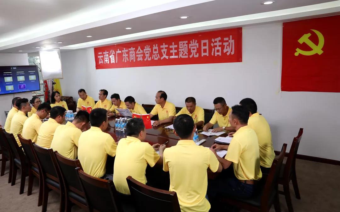 广东商会党总支举行“实干开新局 改革再出发”主题党日活动