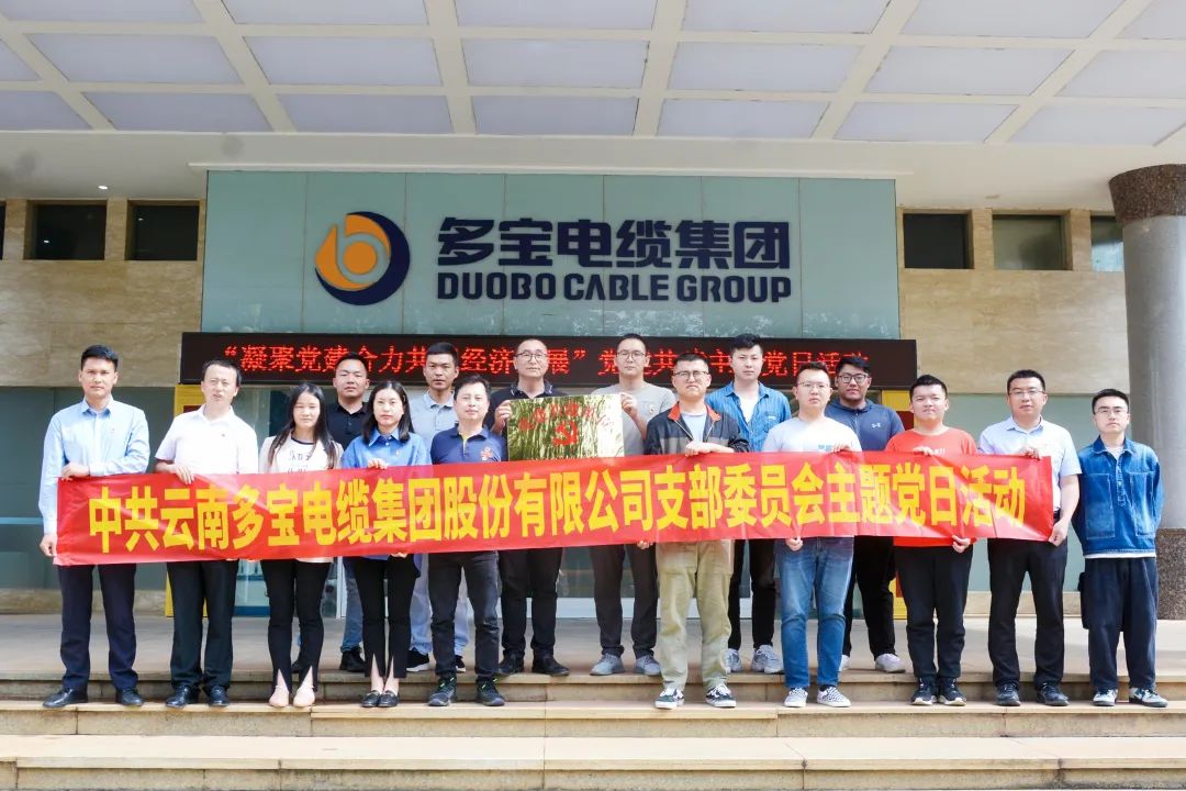 凝聚党建合力 共促经济发展 | 多宝电缆集团与昆明高新区经济发展部开展党建联盟活动