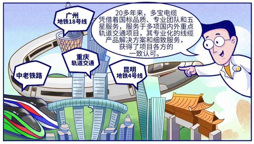 昆明“新动脉”焕新亮相，多宝电缆助力地铁5号线建设