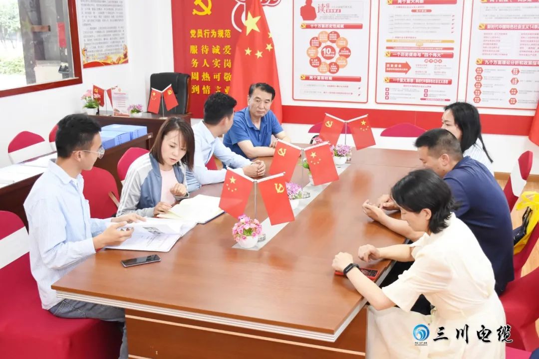 【资讯】昆明市基层党建综合调研组莅临三川电缆检查调研
