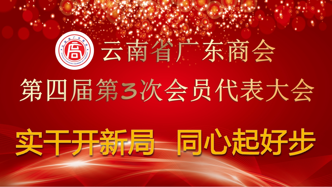 实干开新局   同心启好步 广东商会召开第四届第三次会员代表大会