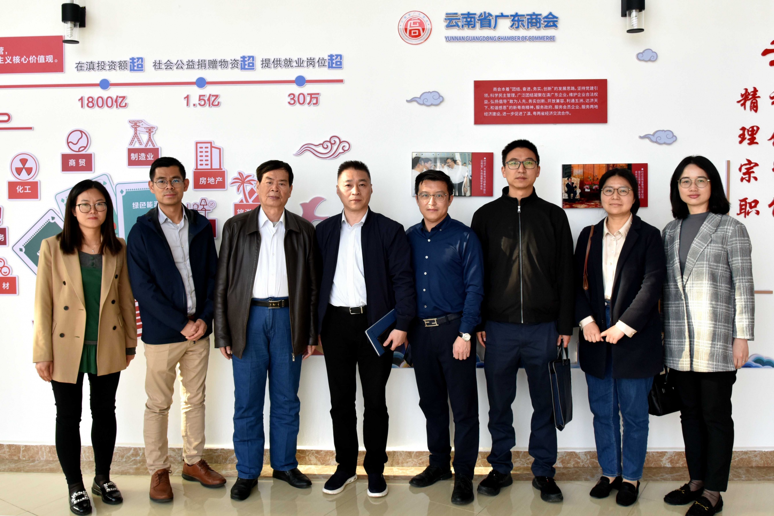 省投促局机关党委领导到广东商会走访调研