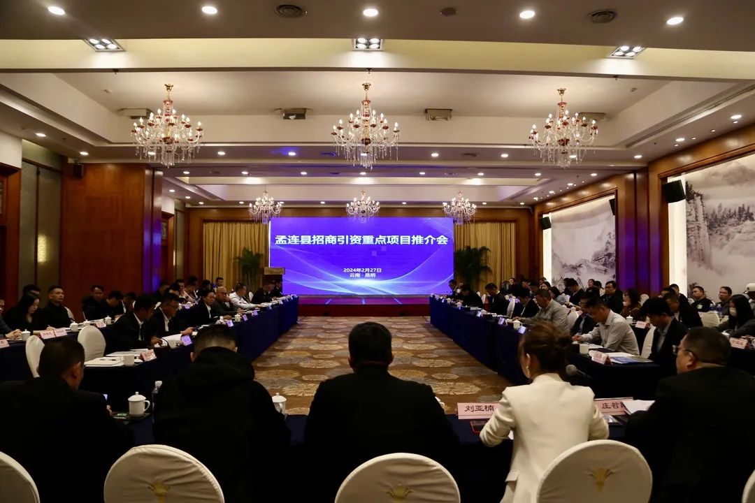 广东商会参加孟连县招商引资重点项目推介会