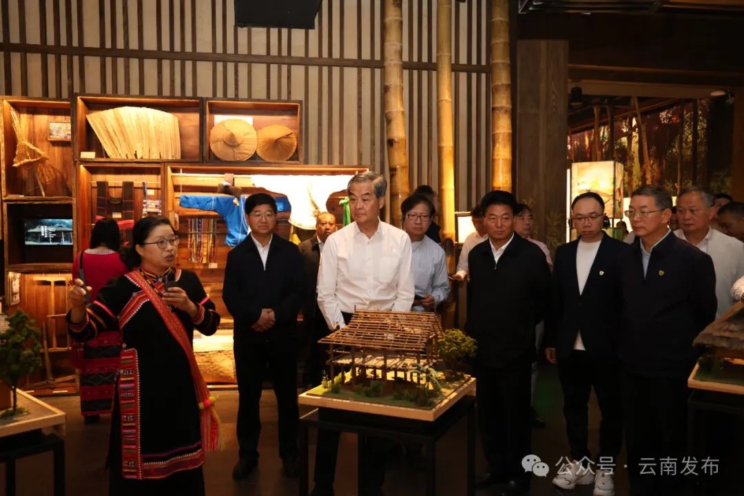 梁振英率香港考察团在云南考察时强调：深化滇港合作交流 为云南高质量发展注入新动能