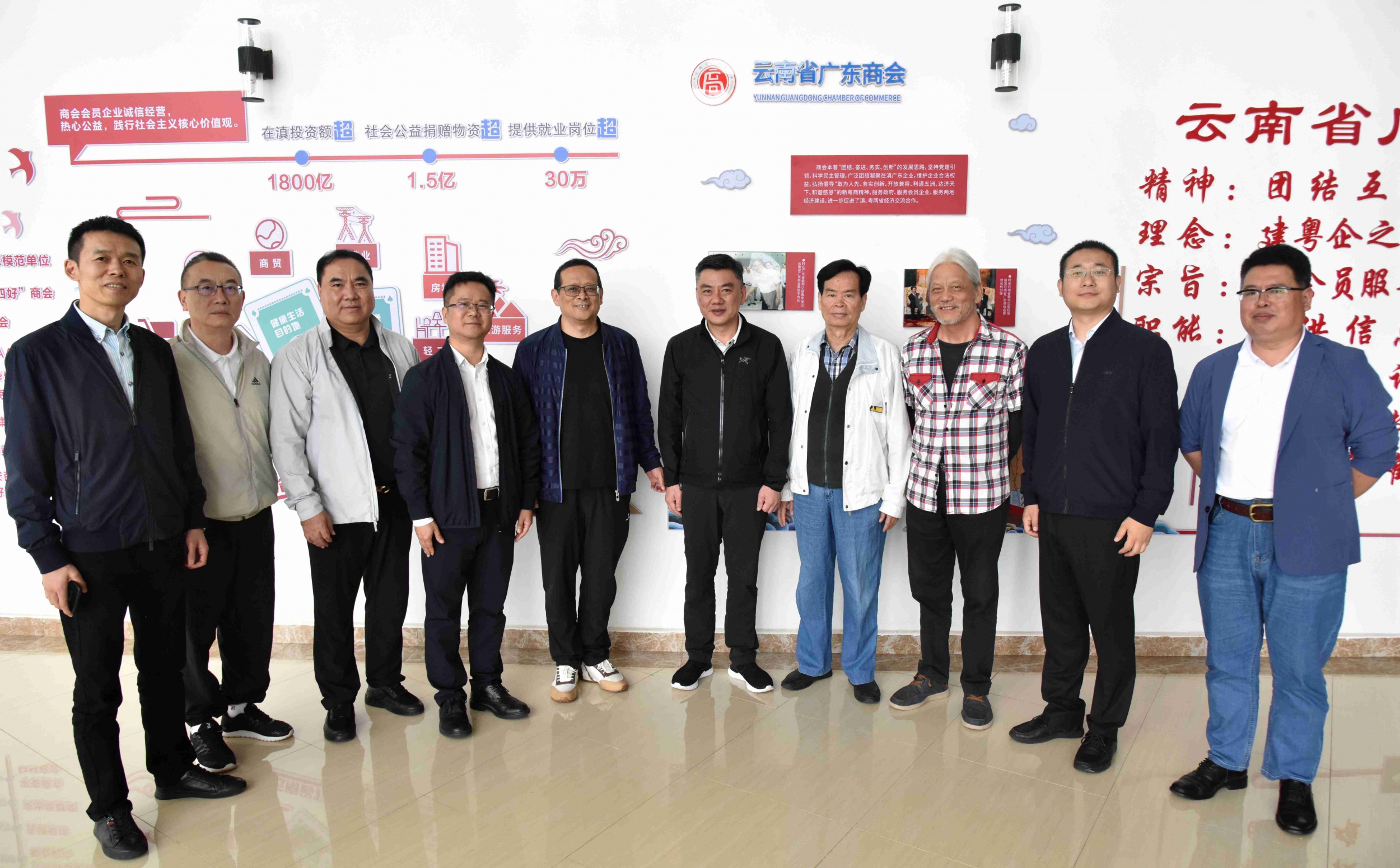 招商蛇口云南公司拜访广东商会