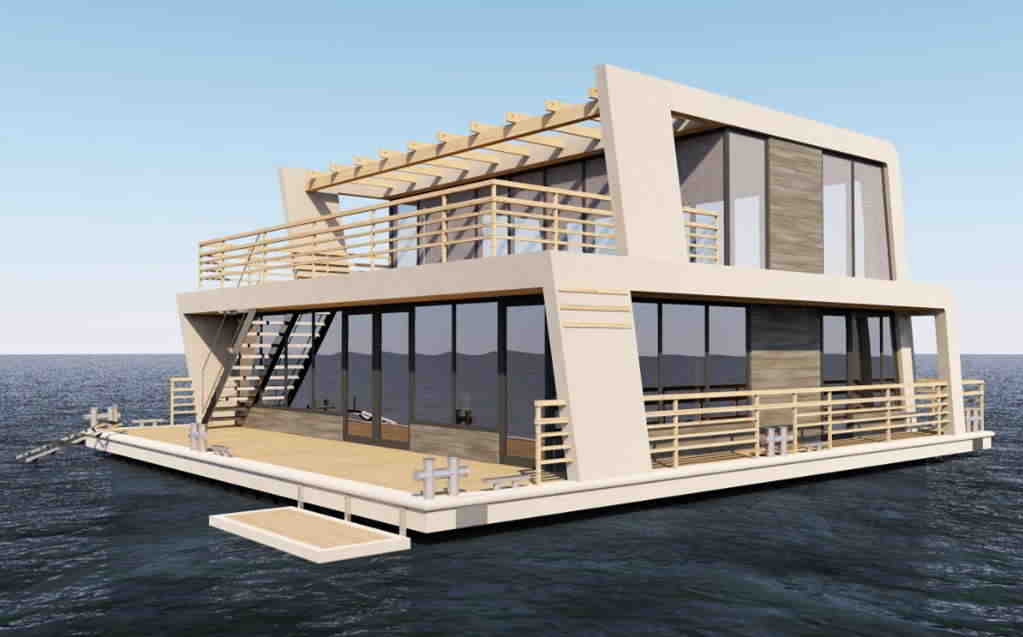 floating house