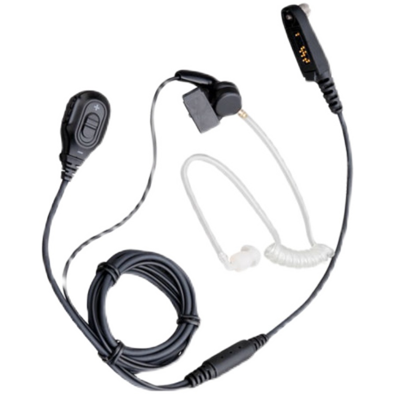 好易通TC-610S耳机EAN07二线透明管监控耳挂线TC720 TC3000对讲机