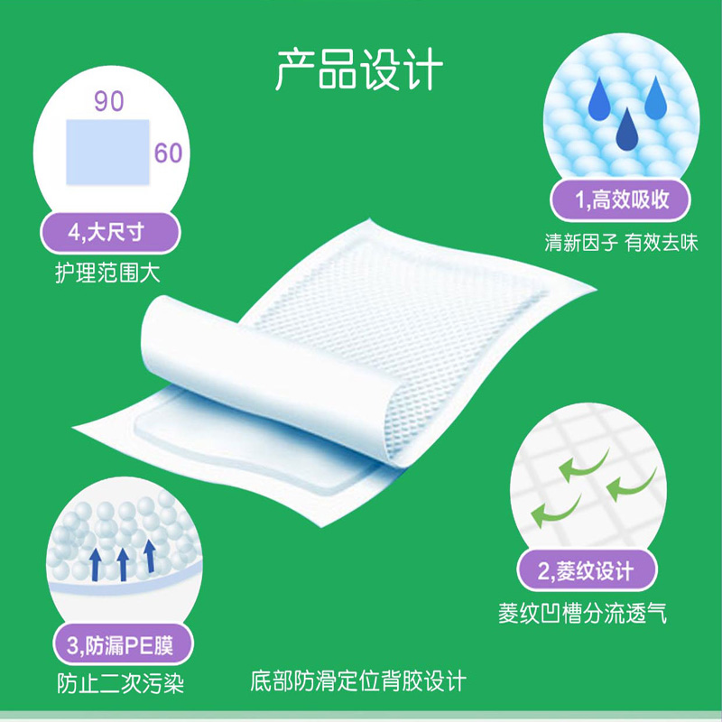 LA08老尔乐护理床垫L码  15片/包