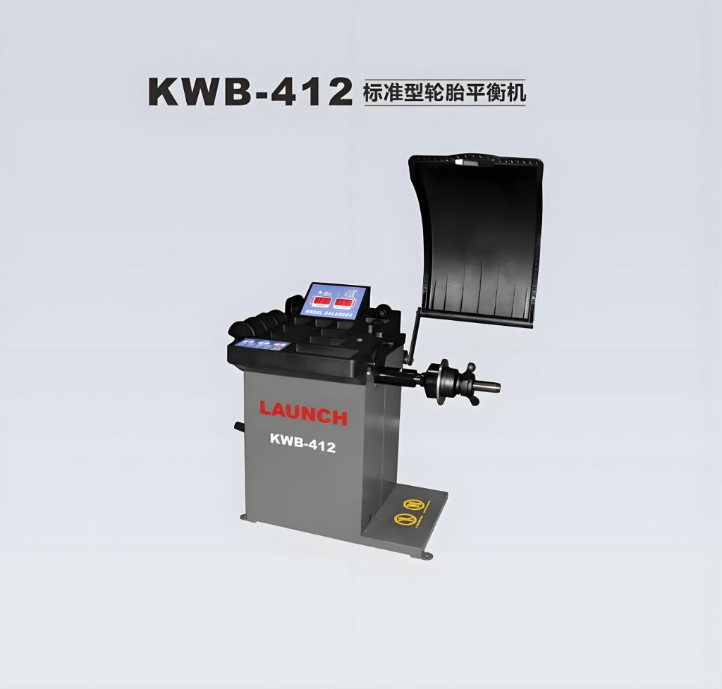 KWB - 412 标准型轮胎平衡机：汽修平衡作业的得力 “助手”