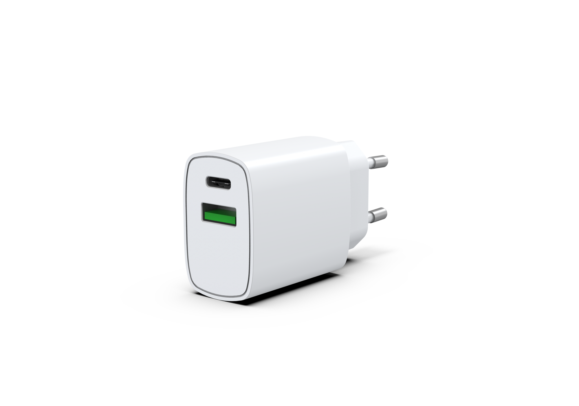 PD20W+QC18W Dual USB Ports Fast GaN Charging for Mobile Phone/P926