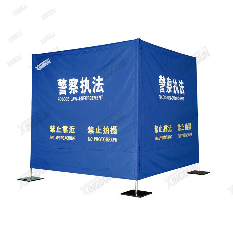 便携式警用组合围挡