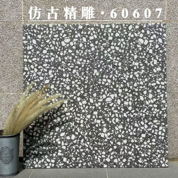 HQ60607 Terrazzo ceramic floor tile