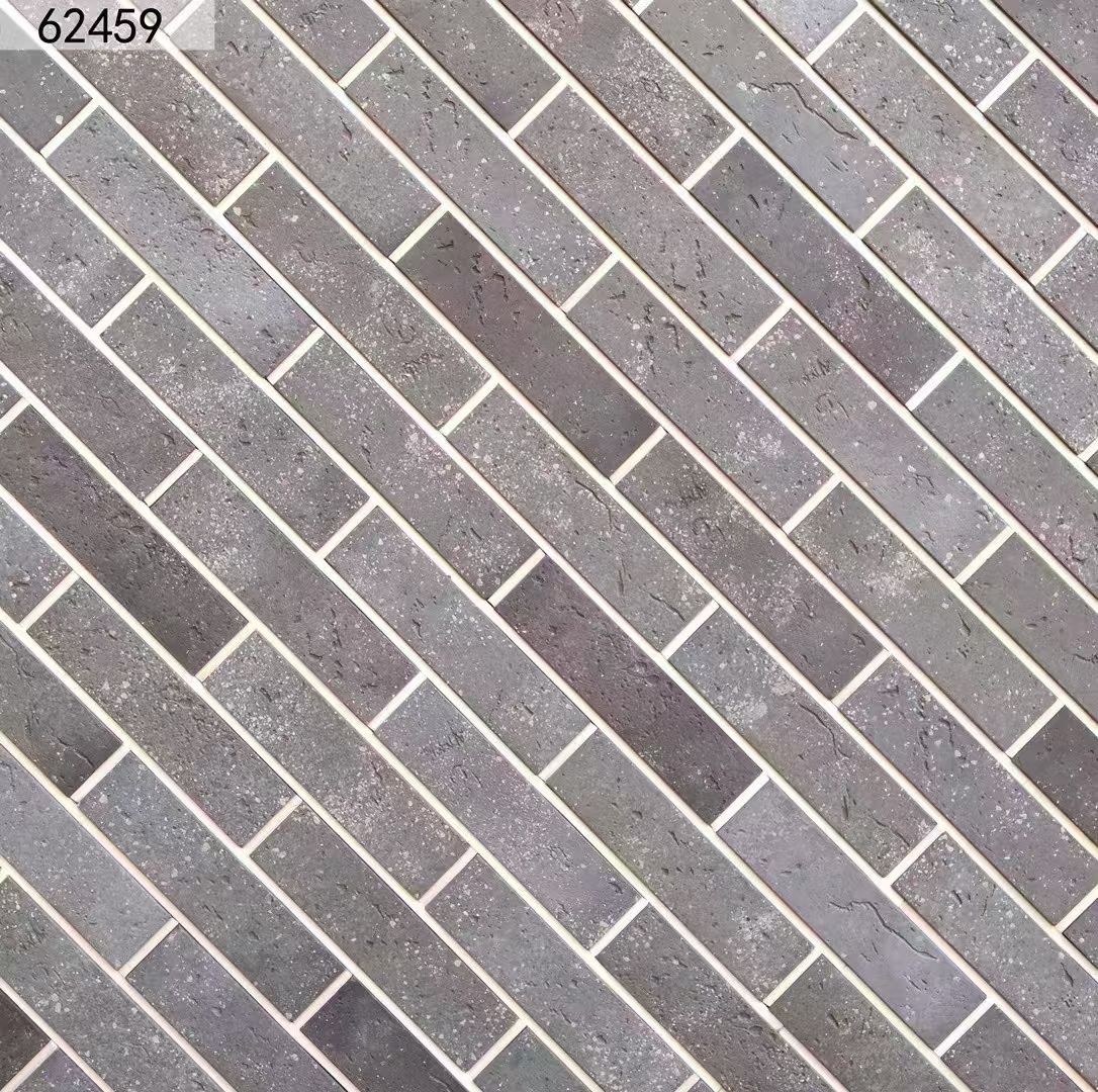 62459 Rustic Grey Faux Brick Tiles for Exterior Wall & Indoor Backdrop