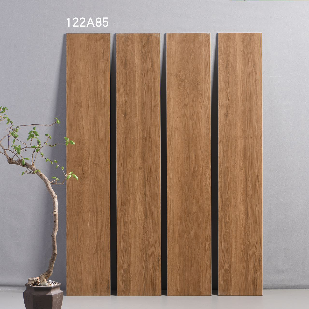 122A85 200x1200mm Oak Wood Look Porcelain Tile, Matte Finish, Water & Scratch Resistant