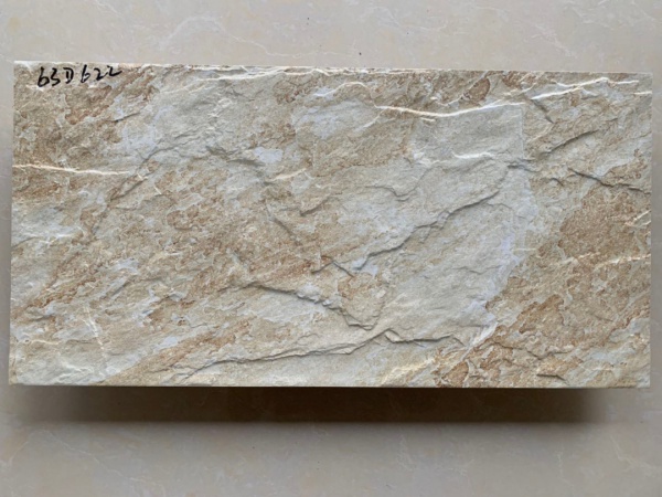 63D622  Natural stone look porcelain wall tiles 300x600mm