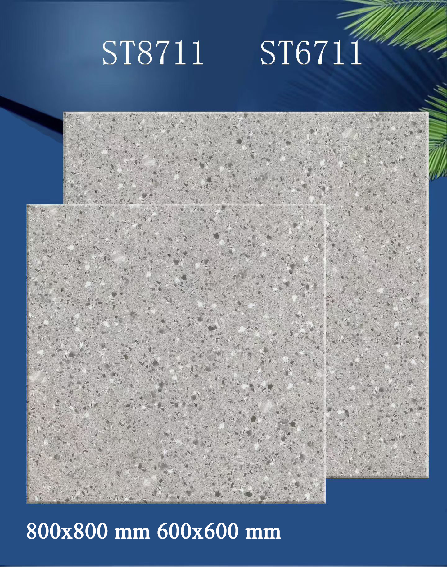 ST6711 High Quality Grey Stone Look Matte Antique Ceramic Floor Tiles Wholesale