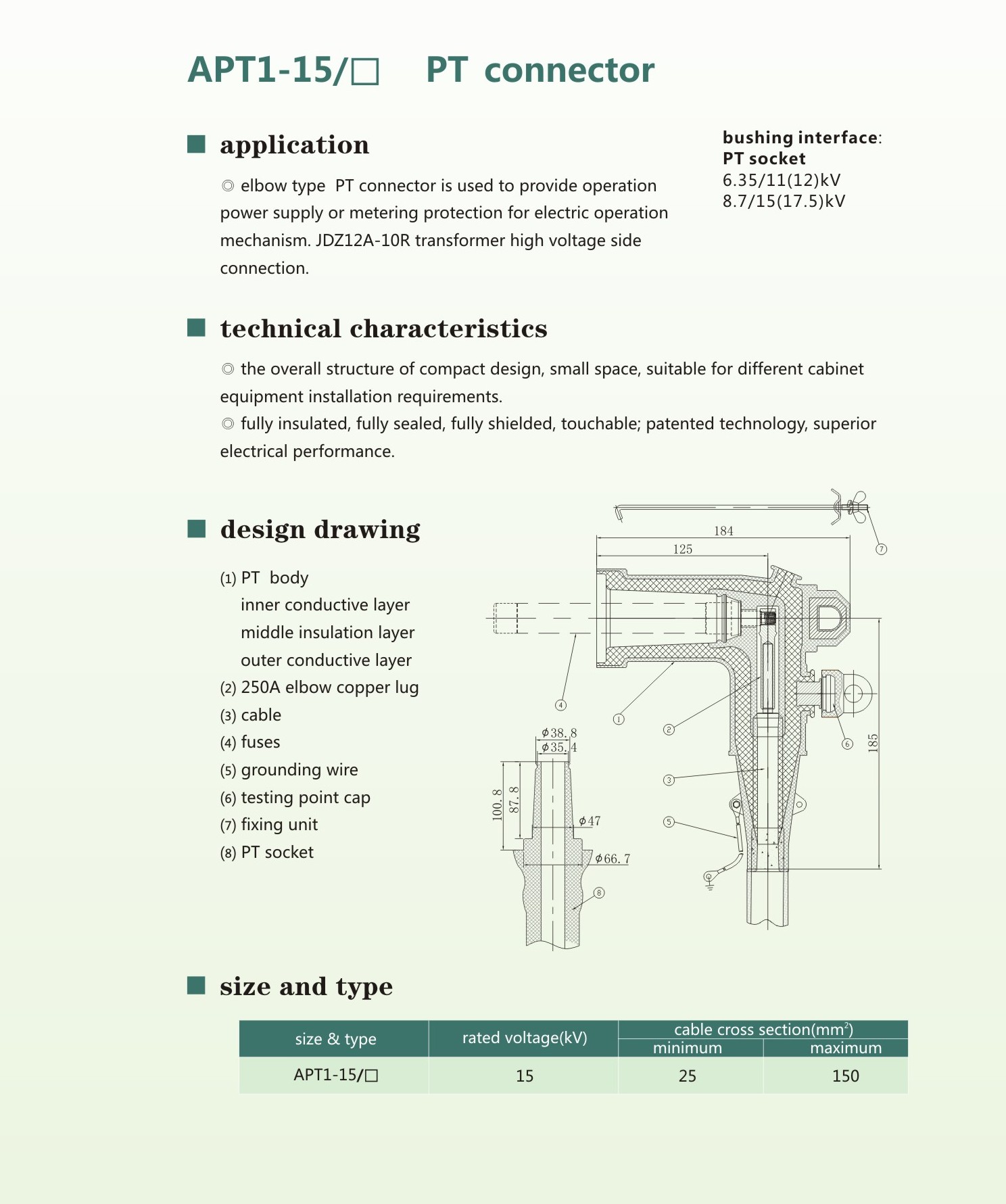APT1-15 PT Connector for Reliable Performance-1