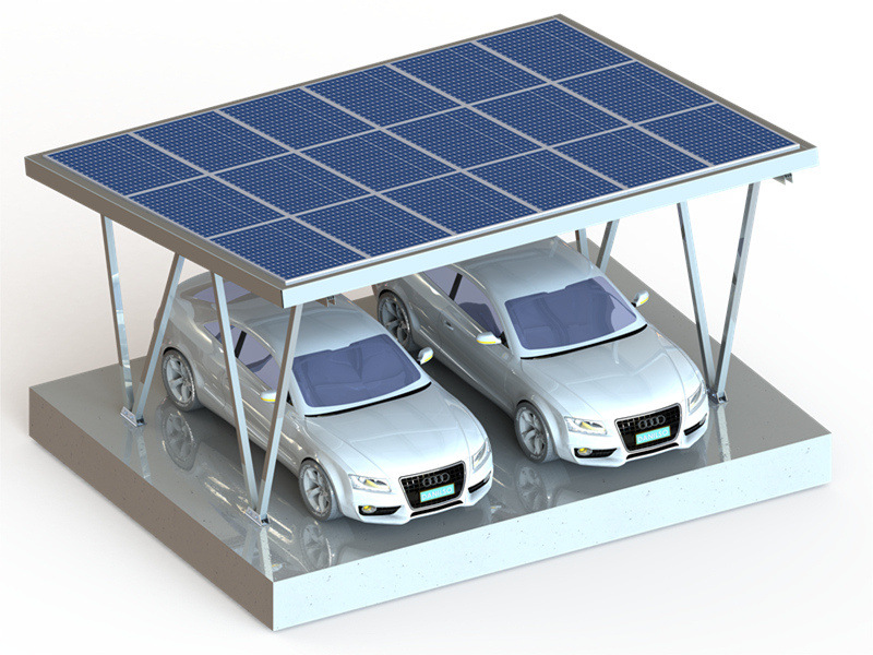 Application of solar carport in residential area