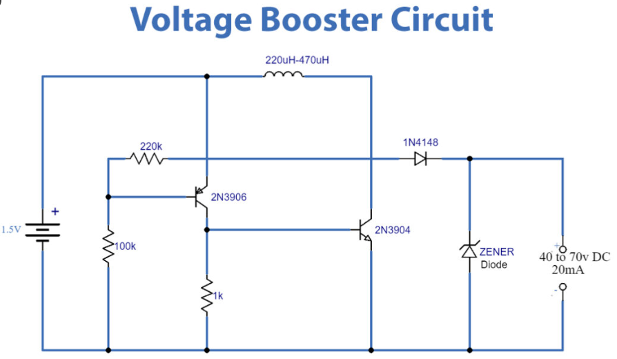 Voltage boost circuitry