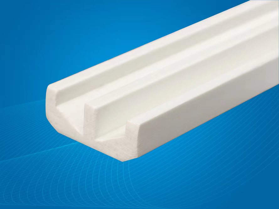 Pultruded glass insulation spacers, lead-in strips, ventilating strips