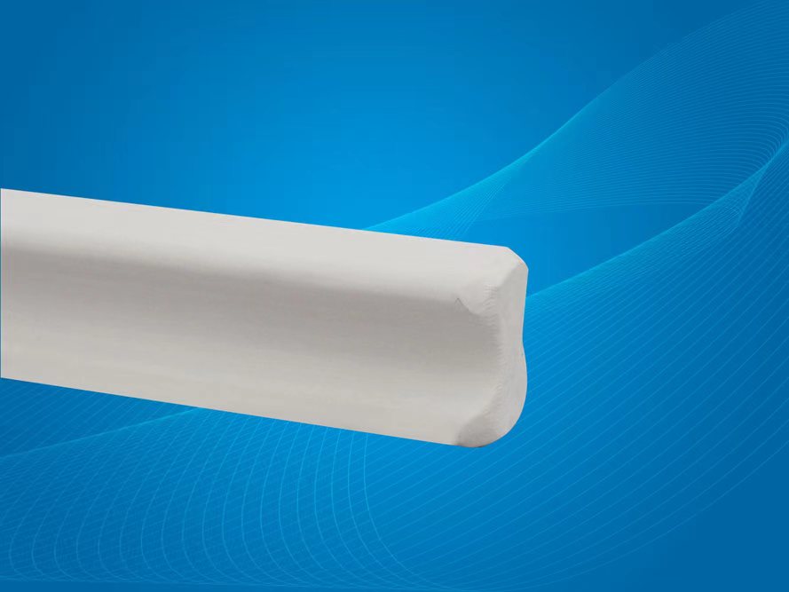 Pultruded glass insulation spacers, lead-in strips, ventilating strips