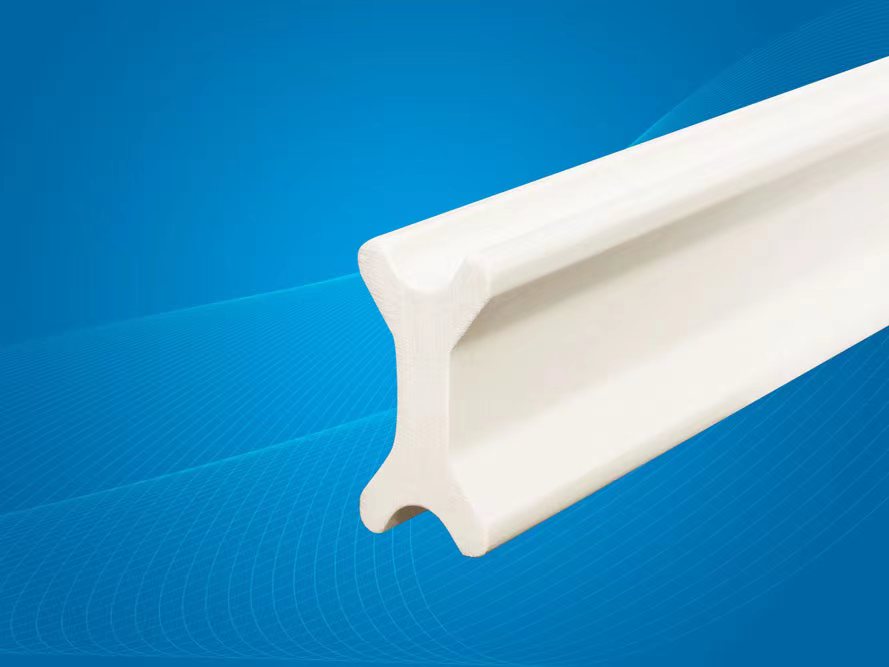 Pultruded glass insulation spacers, lead-in strips, ventilating strips