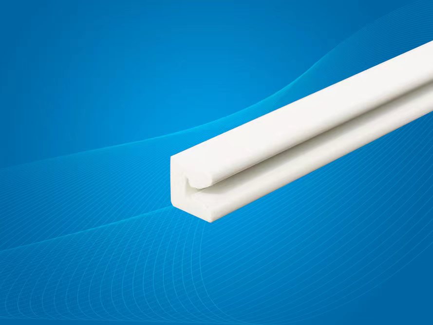 Pultruded glass insulation spacers, lead-in strips, ventilating strips