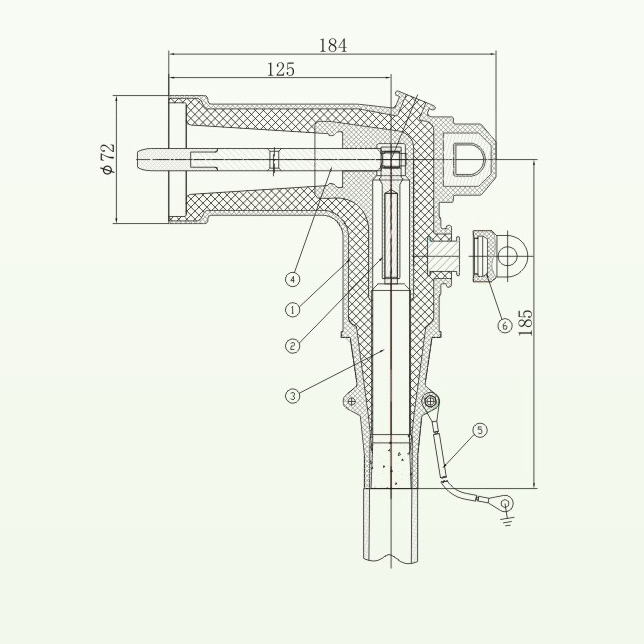 AZT1-15/200 Medium Voltage Compact Elbow Connector