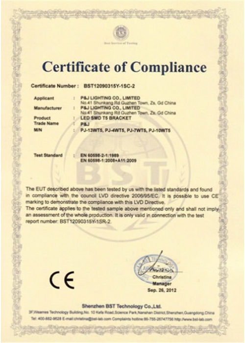 CE Certification