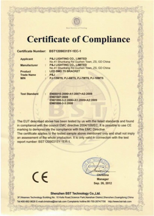 CE Certification