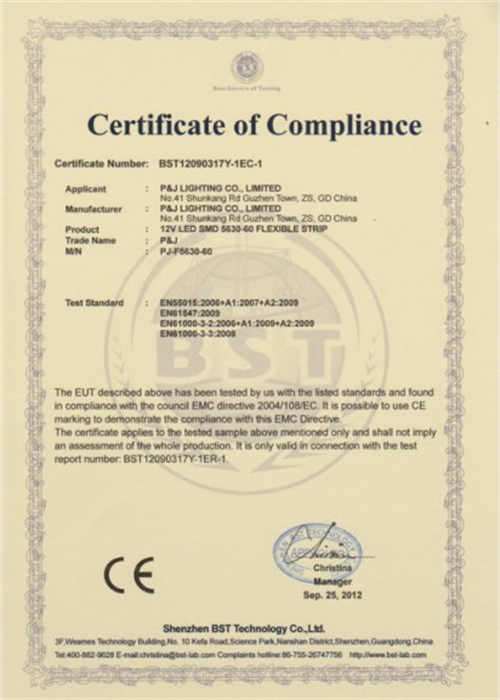 CE Certification