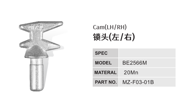 Cam（LH/RH）