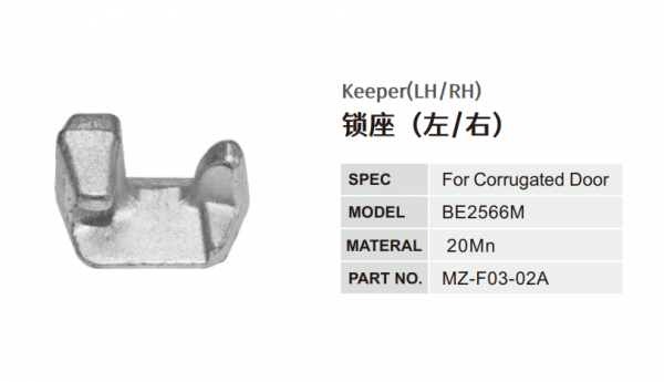 Keeper(LH/RH)