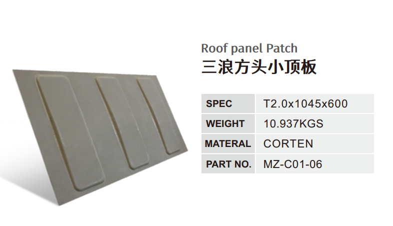Roof panel Patch