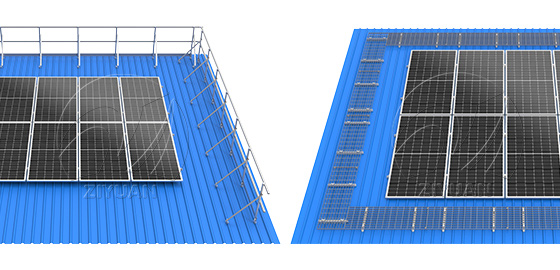 Roof Guardrail and Roof Walkway