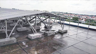 Roof Elevation Mounting Structure 3