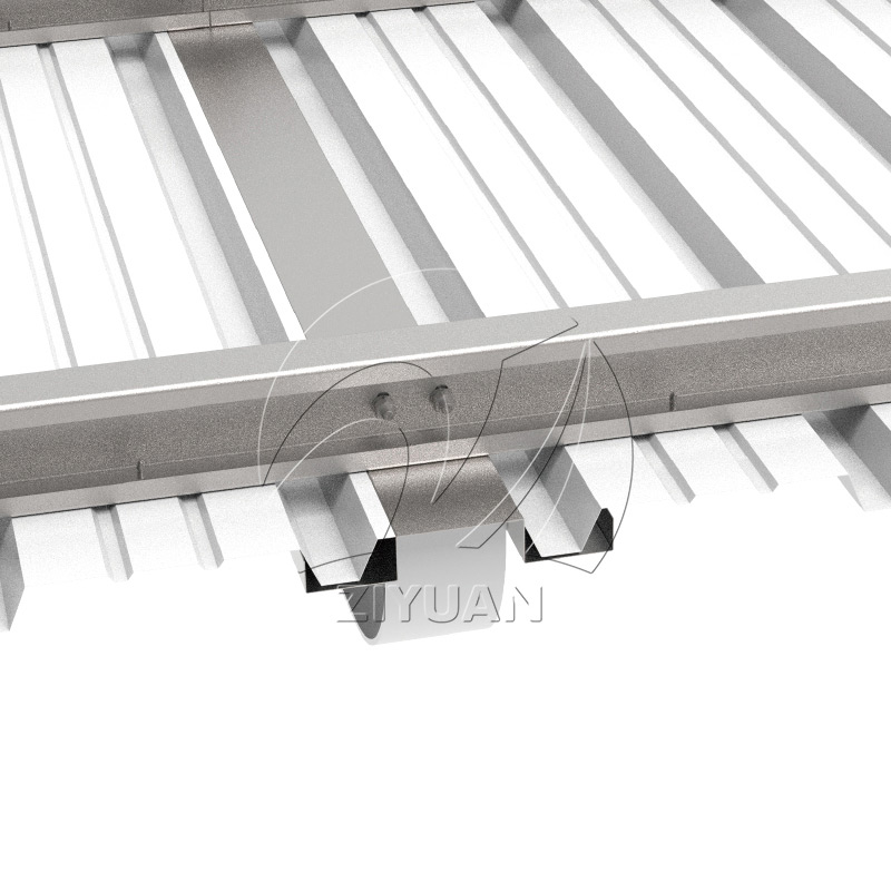 Connections in Carbon Steel Solar Carport Mounting Structure
