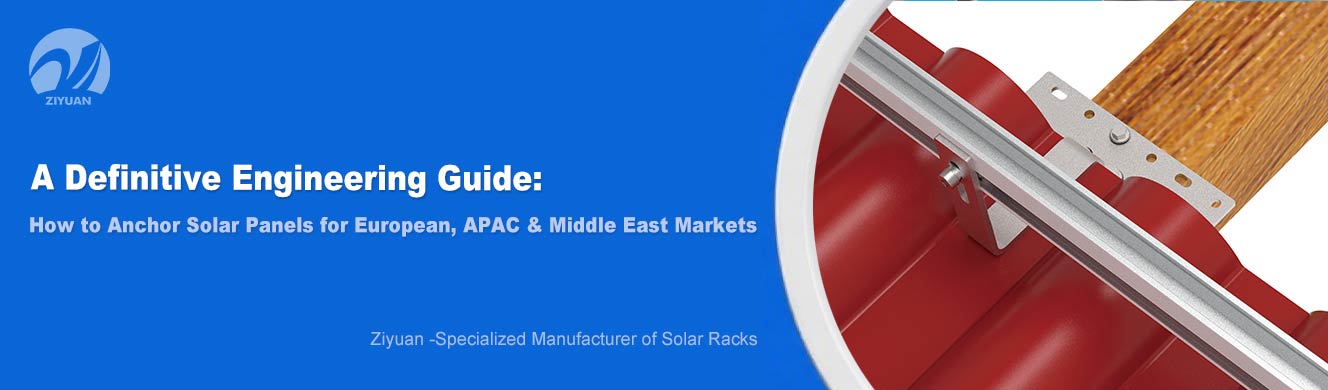 How to Anchor Solar Panels for European, APAC & Middle East Markets