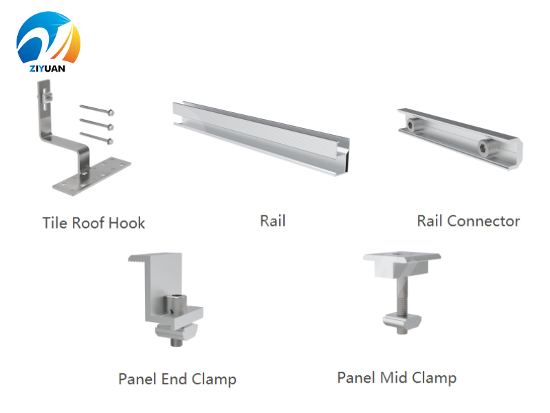 Tile Roof Hook mounting system