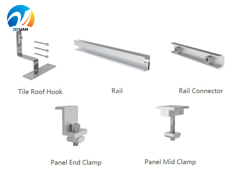 Tile Roof Hook 01 Mounting Structure