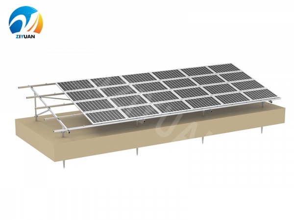 Ground Aluminum mounting system 