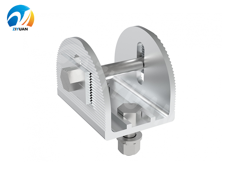 Ground U-type or C-type Pile mounting system 