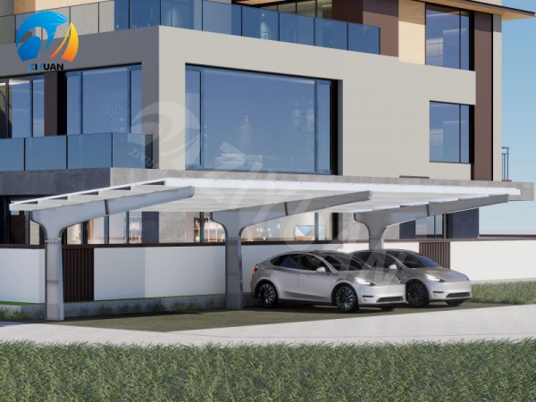 Cantilever Carport mounting system