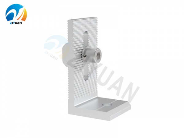 L foot for metal roof solar mounts
