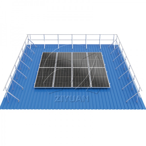 Rooftop Guardrail System