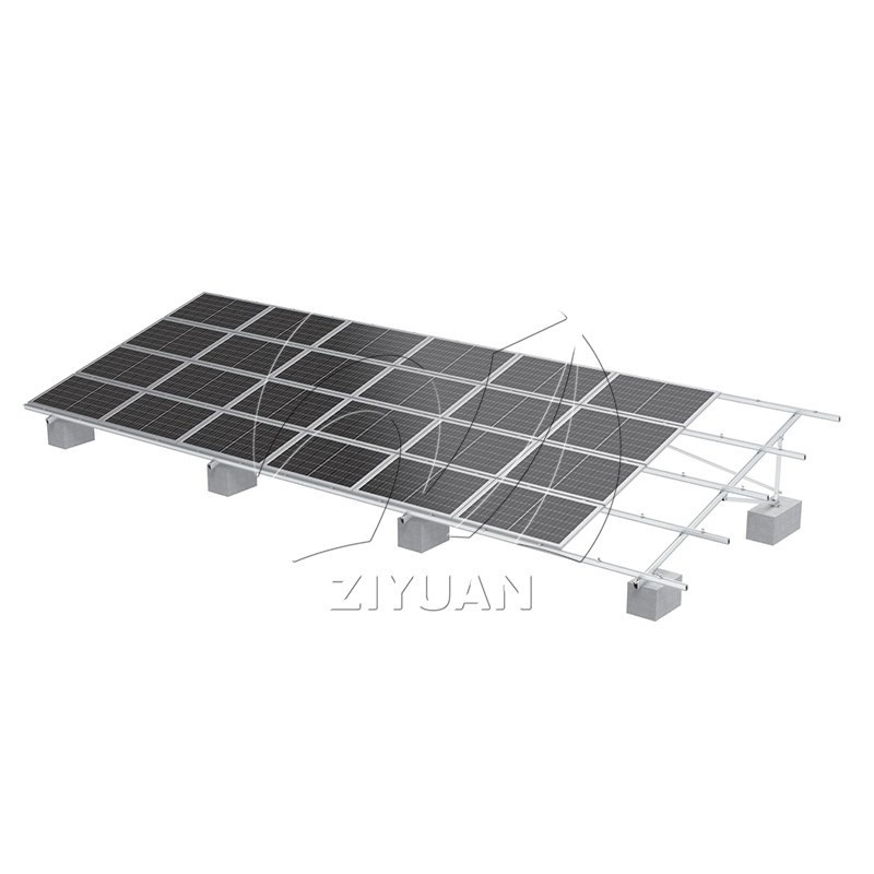 Aluminum Ground Mounting Structure