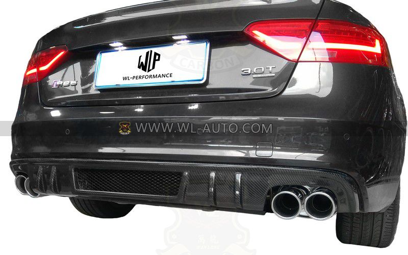 奥迪A5 B8.5运动 S5后唇 DTM款