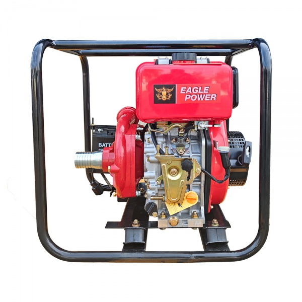YC50HP(178FE)柴油高压水泵机組2寸(铸铁款,电起动) YC-EP049