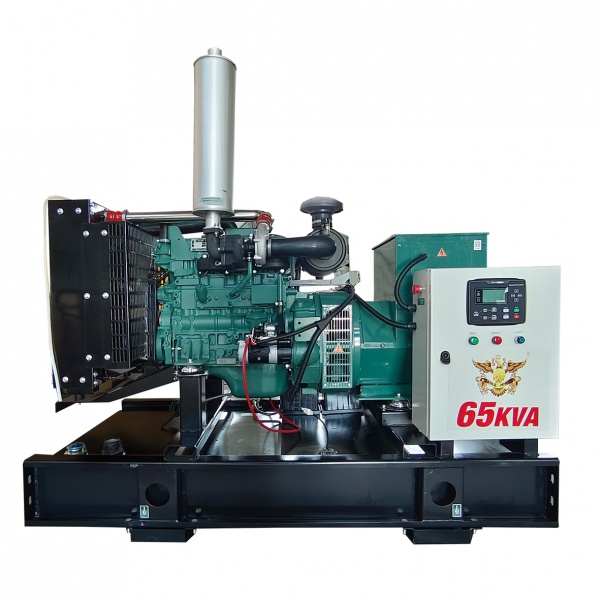 YC50KDF3开架柴油发电机组(锡柴)220V380V 50Hz  SMARTGEN(50KW)