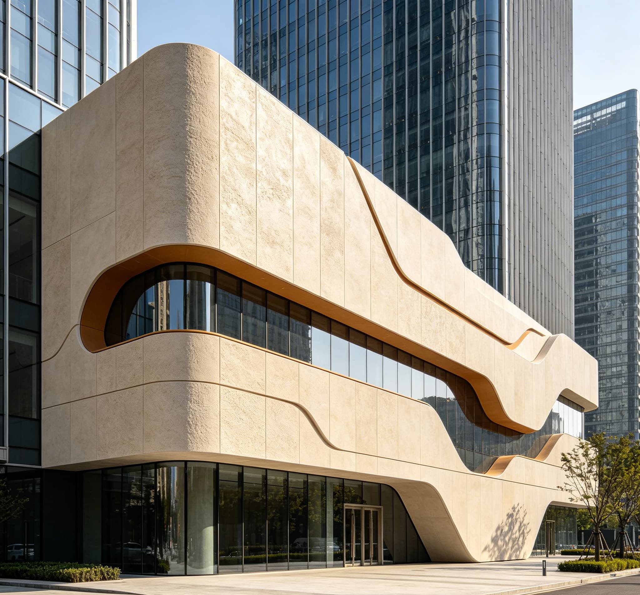 内外墙景观新型装饰建材，详解UHPC建材适用各类工程场景